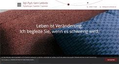 Desktop Screenshot of praxis-lambrette.de